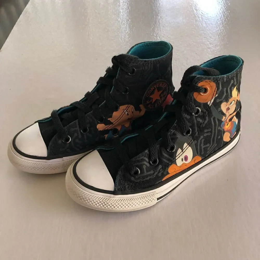 CONVERSE YOUTH Space Jam Hi Tops Size 13